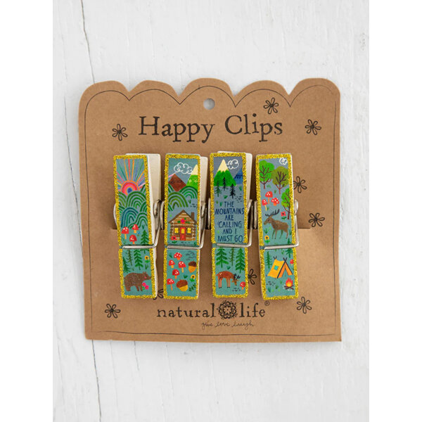 Natural Life Happy Clips for Chips Mountains are Calling Set 4