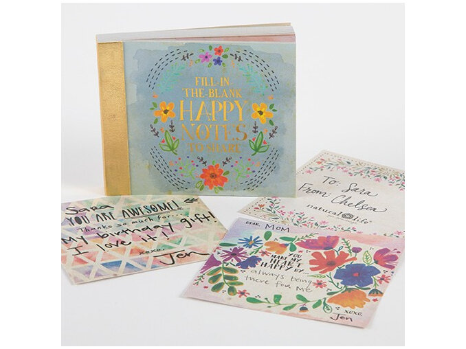 Natural Life Happy Notes To Share Fill in the Blank HNT006