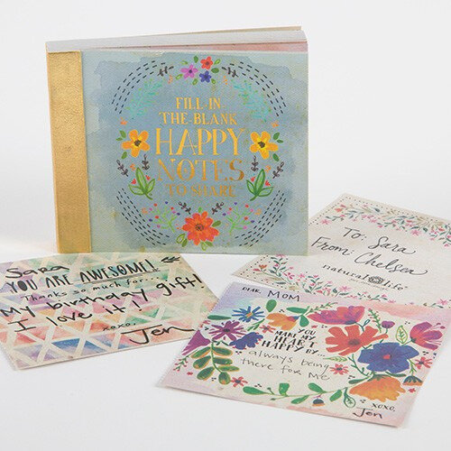 Natural Life Happy Notes To Share Fill in the Blank HNT006