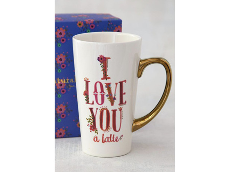 Natural Life Love You a Latte Mug