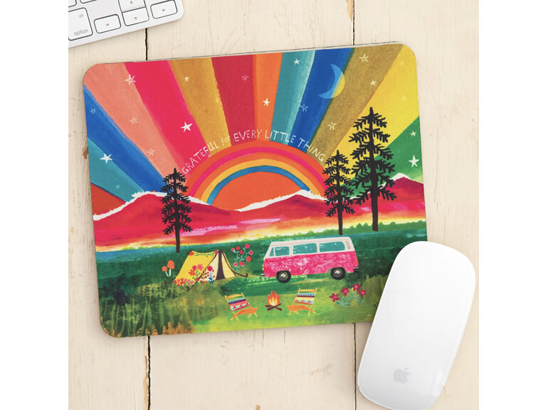 Natural Life Mouse Pad Grateful Every Little Thing