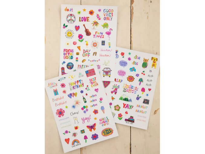Natural Life Planner Stickers 3 Sheets