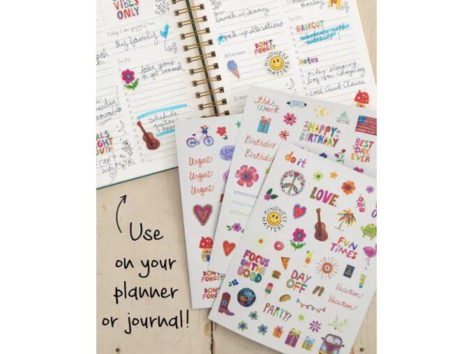 Natural Life Planner Stickers 3 Sheets
