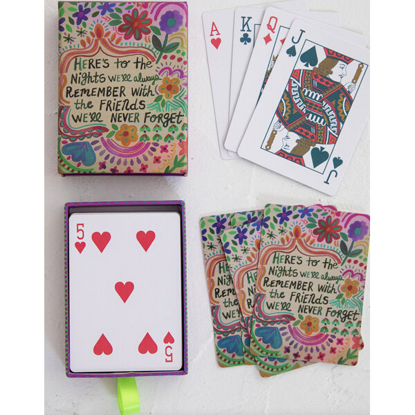 Natural Life Playing Cards - Here's to the Nights
