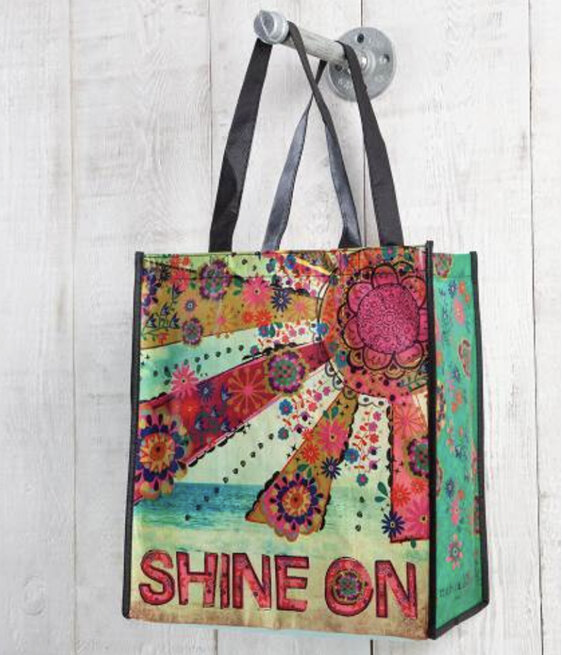 Natural Life Recycle Happy Bag Shine On Large