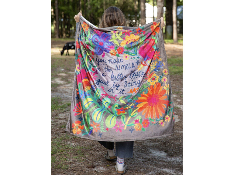 Natural Life Tapestry Blanket Better Place