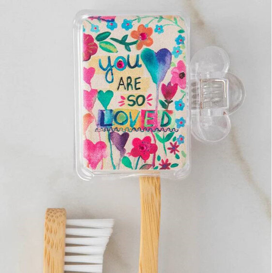 Natural Life Toothbrush Cover You are so Loved travel uni halls dorm