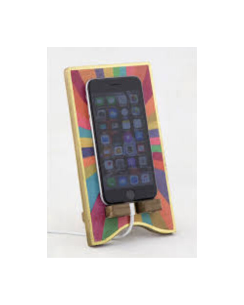 Natural Life Wooden Phone Stand Do More Makes You Forget to Look at Your Phone