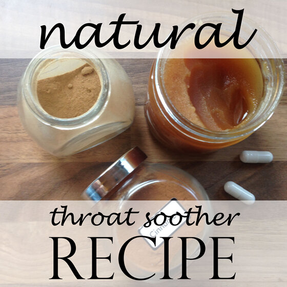 Natural Throat soother lozenge recipe organic baby toddler nz