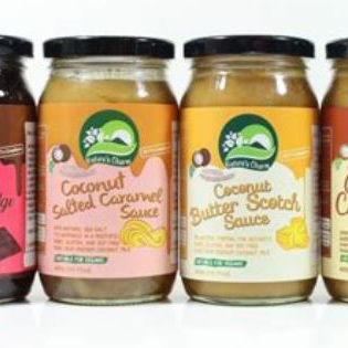 Nature's Charm Coconut Dessert Sauces/Toppings - 400g