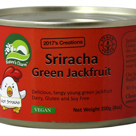 Nature's Charm Sriracha Jackfruit - 200g