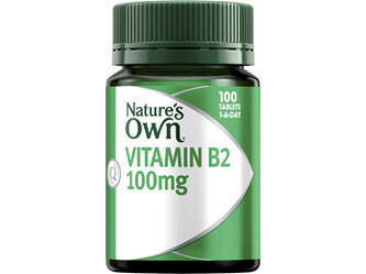 Nature's Own B2 100mg 100 Tablets