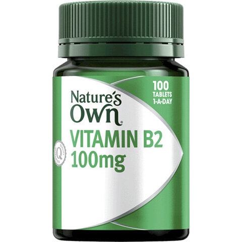 Nature's Own B2 100mg 100 Tablets