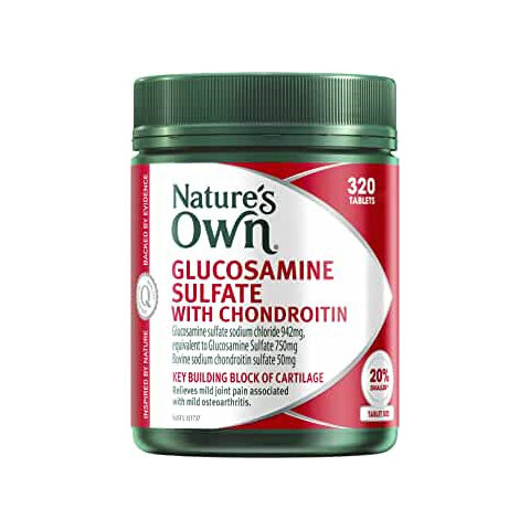 Nature's Own Glucosamine Sulfate + Chondroitin 320 Tablets