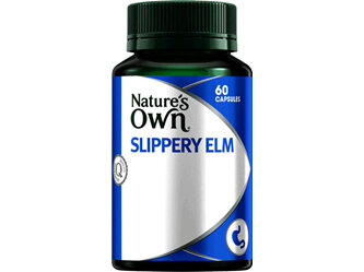 Nature's Own Slippery Elm 400mg 60 Tablets