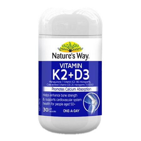 NATURE's WAY K2 + D3 30 CAPSULES