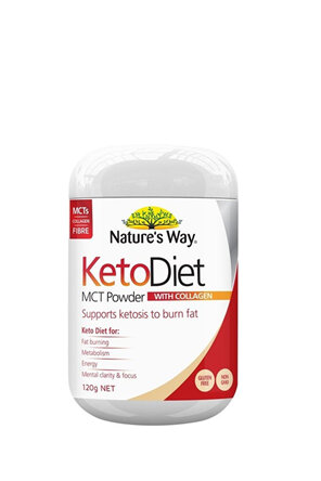 Nature's Way KetoDiet MCT Powder with Collagen 120g