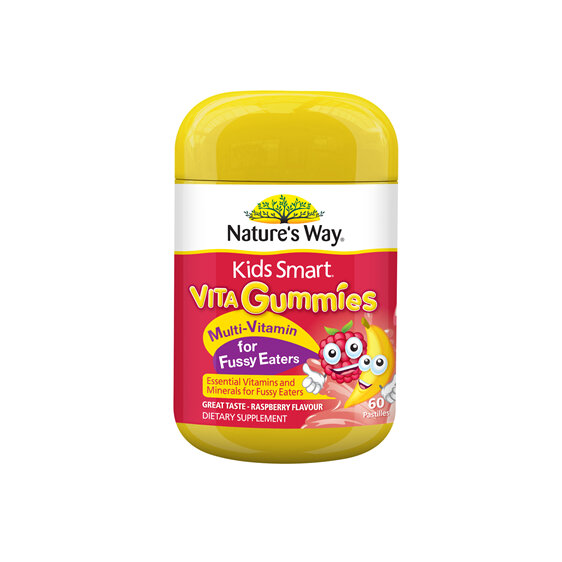 Nature's Way Kids Smart Vita Gummies Multi Fussy Eaters 60s