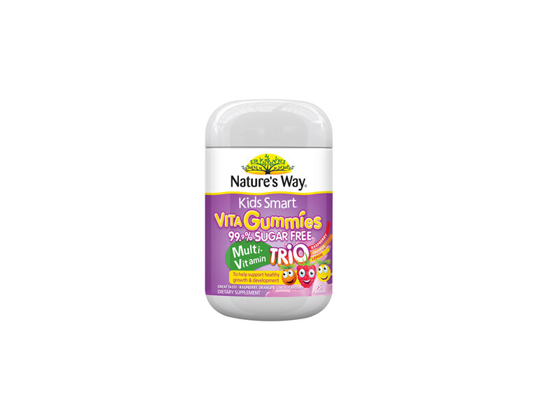 Nature's Way Kids Smart Vita Gummies Multi Trio 75s- Sugar Free