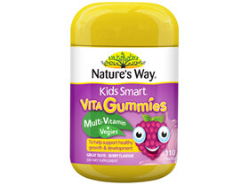 Nature's Way Kids Smart Vita Gummies Multi Vit Plus Veges 110s