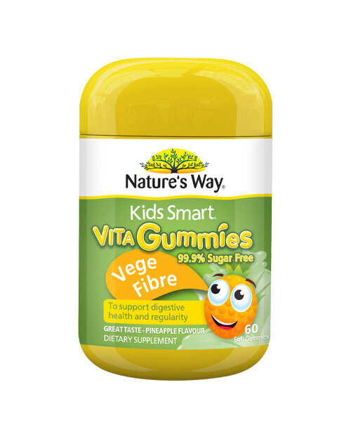 Nature's Way Kids Smart Vita Gummies Veges Fibre 60s