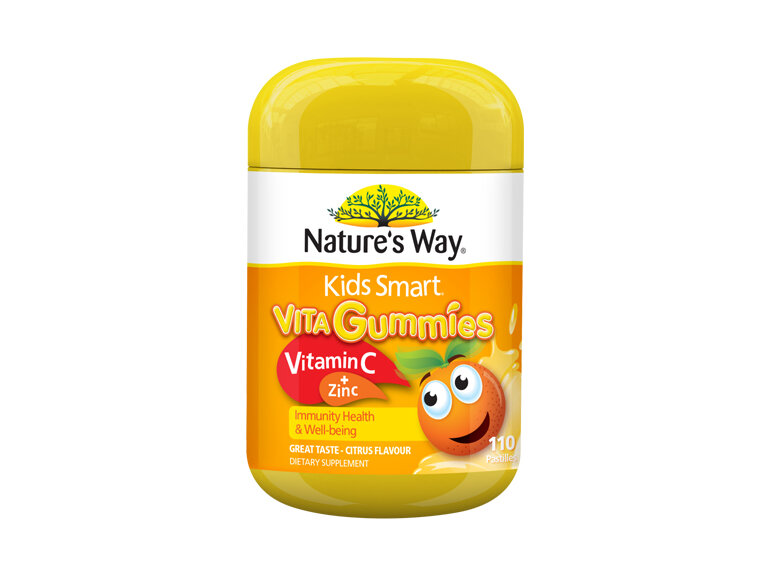 Nature's Way Kids Smart Vita Gummies Vit C Plus Zinc 110s