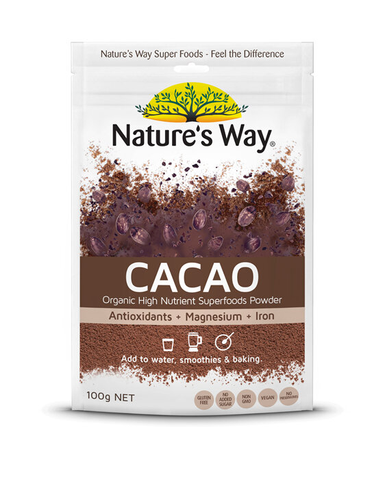 Nature's Way Superfood Cacao Powder 100g