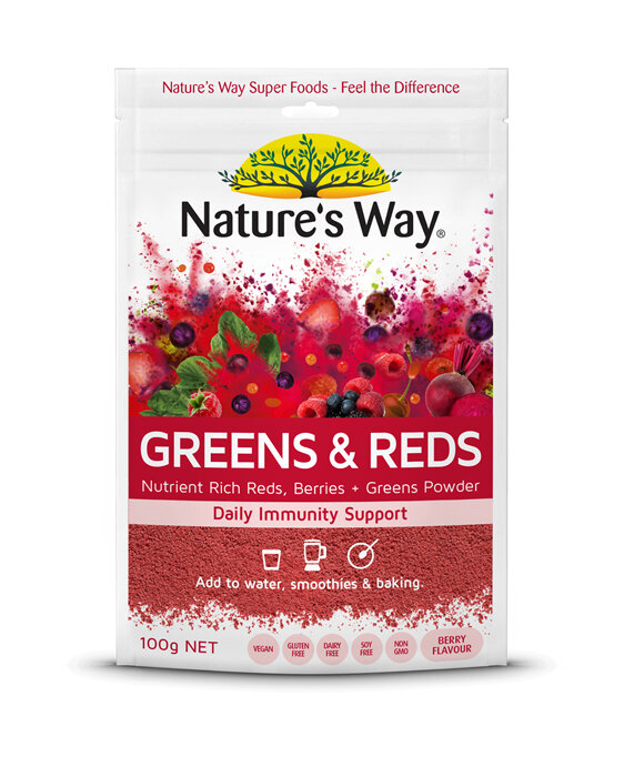 Nature's Way Superfood Greens and Reds 100g