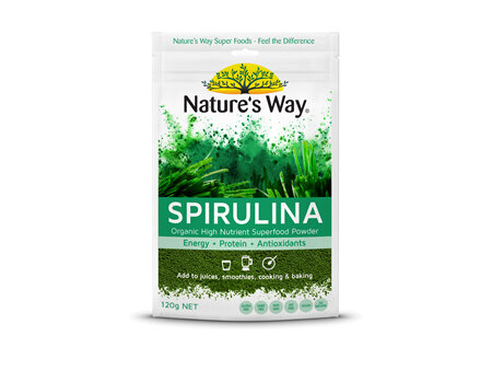 Nature's Way Superfood Spirulina Powder 120g