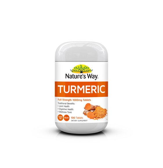 Nature's Way Superfood Turmeric Tablets 100s