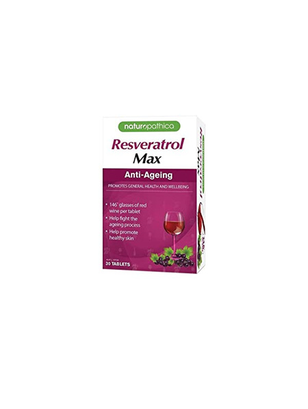 Naturopathica Resveratrol Max  30 Tablets