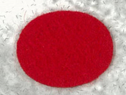 NAWF.0938   Wool Blend Felt - Bright Red