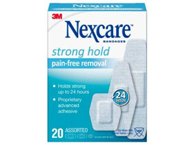 N/C Strong Hold Bandages Asst 20s