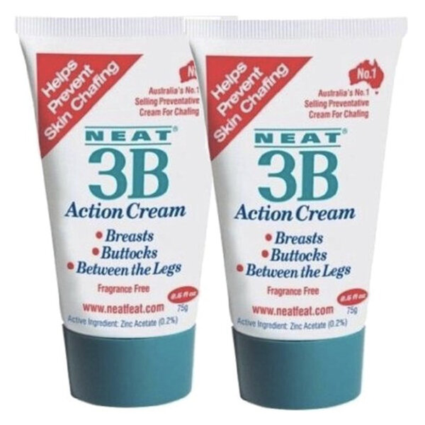 NEAT Action 3B Cream 75g Twin Pack