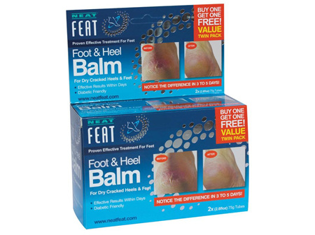 NEAT FEAT HEEL BALM 75G 2FOR1