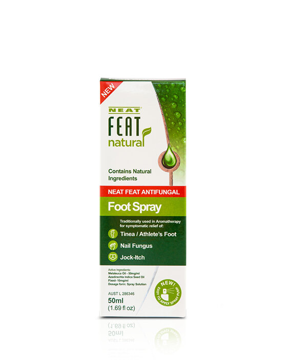 NEAT FEAT Nat AntiFungal Foot Spray 50ml