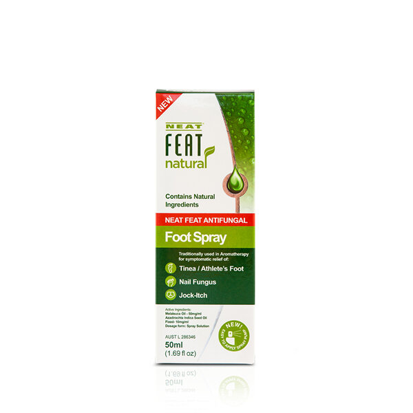 NEAT FEAT Natural AntiFungal Foot Spray 50ml