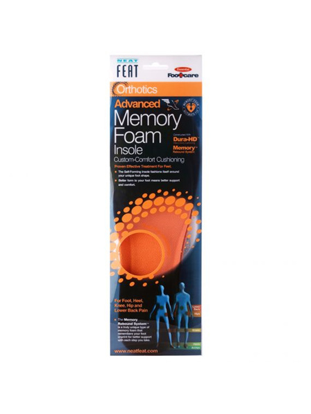 Neat Feat Orthotics Advanced Memory Foam Insoles Women