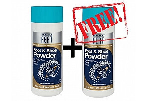 NEAT FEAT Shoe Powder 2For1 2X125g