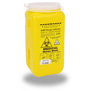 Needle and Biowaste Disposal Container 1.4 Litre