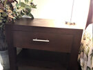 Nero Bedside Cabinet Made to order New Zealand Solid wood