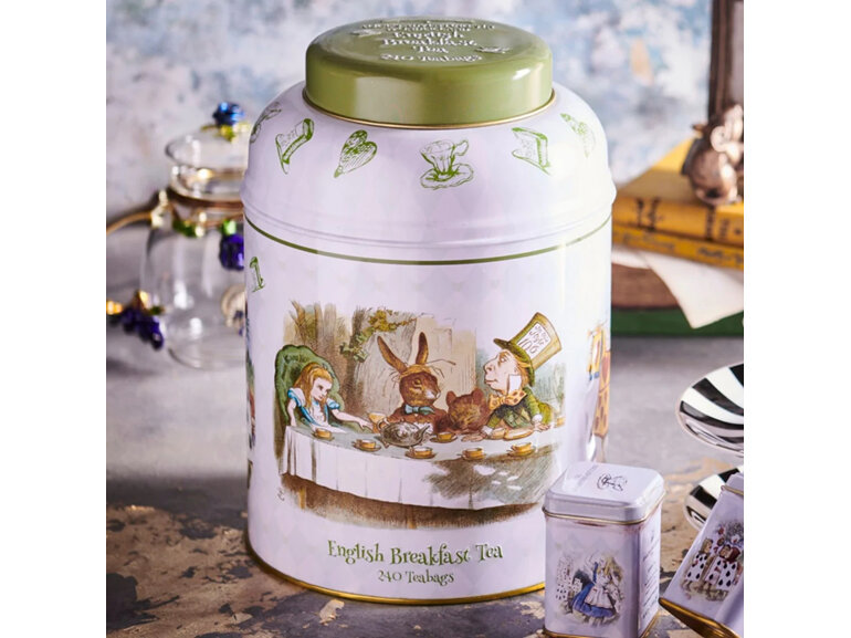 New English Teas Alice in Wonderland 240 English Breakfast Tea Bags TT44