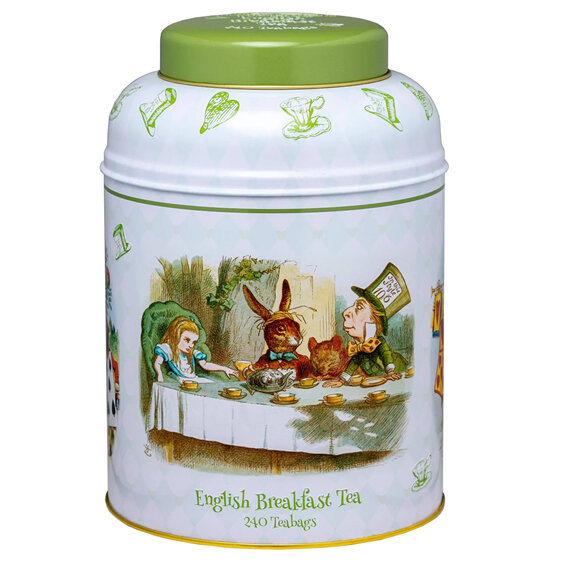 New English Teas Alice in Wonderland 240 English Breakfast Tea Bags TT44