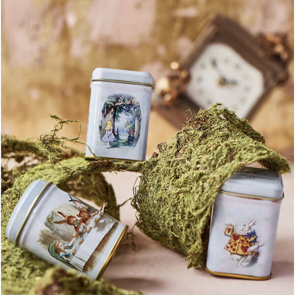 New English Teas Alice in Wonderland 3 Mini Tins Loose Leaf Black Tea