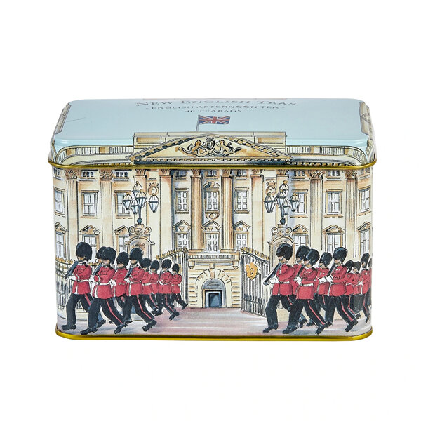 New English Teas English Afternoon Tea 40 Teabags in Tin Buckingham Palace