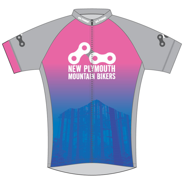 New Plymouth MTB Pink Cycle Jersey