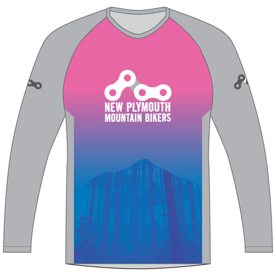 New Plymouth MTB Pink Trail Jersey