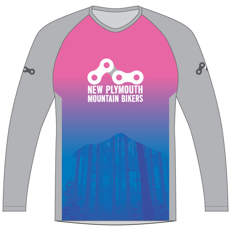 New Plymouth MTB Pink Trail Jersey