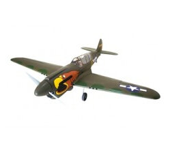 New version P-40N Warhawk Parrothead 80in 33-38cc w/Electric rotating Retracts and wheels by Seagull