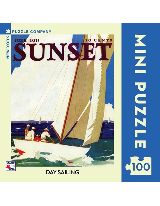 New York Puzzle 100pce  puzzle Day Sailing  buy at www.puzzlesnz.co.nz